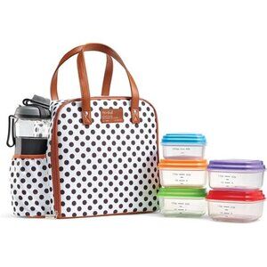 Fit & Fresh Lunch Bag For Women, Insulated Womens Lunch Bag For Work, Leakproof